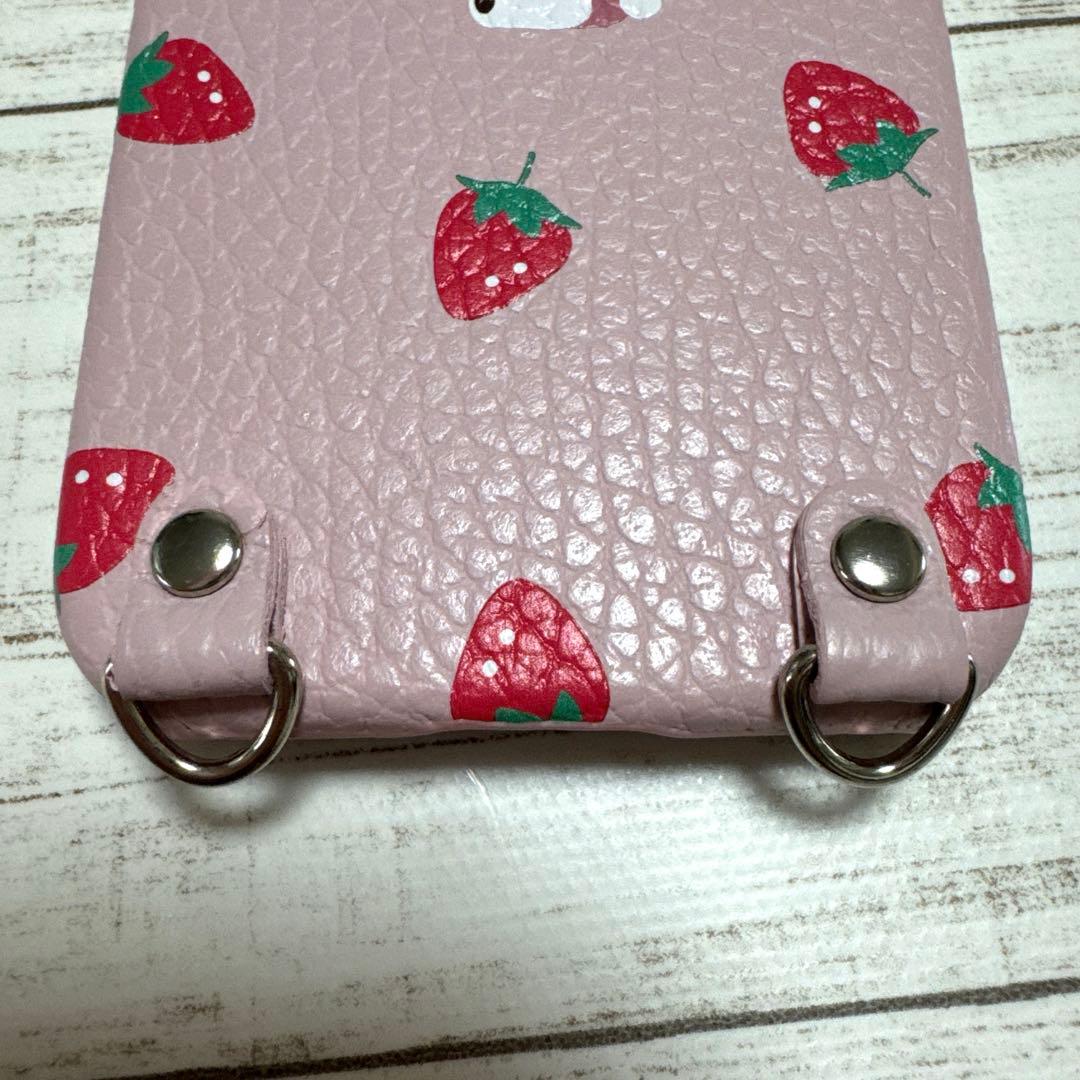 [美品]ファミリア 限定 いちご iPhone13mini