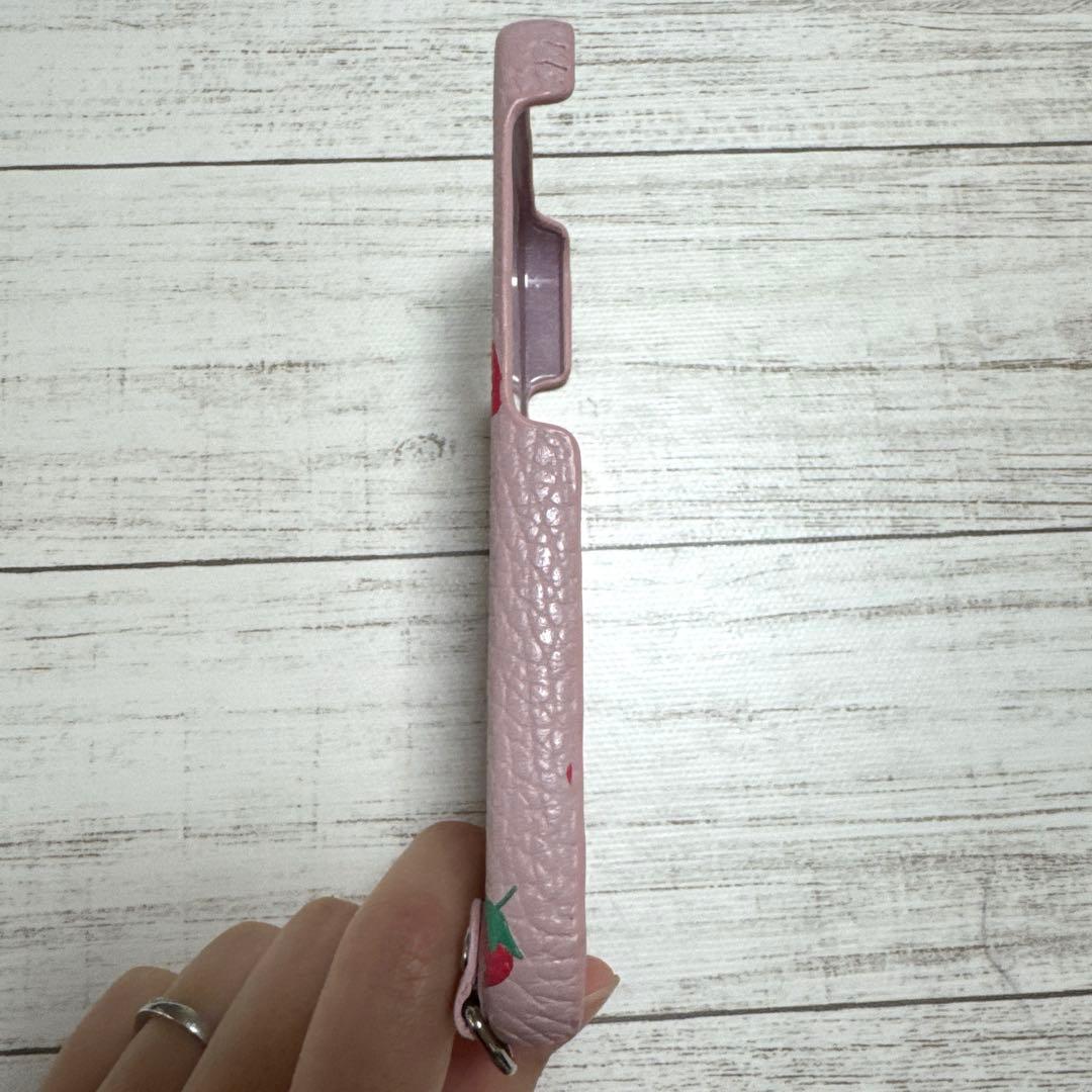 [美品]ファミリア 限定 いちご iPhone13mini