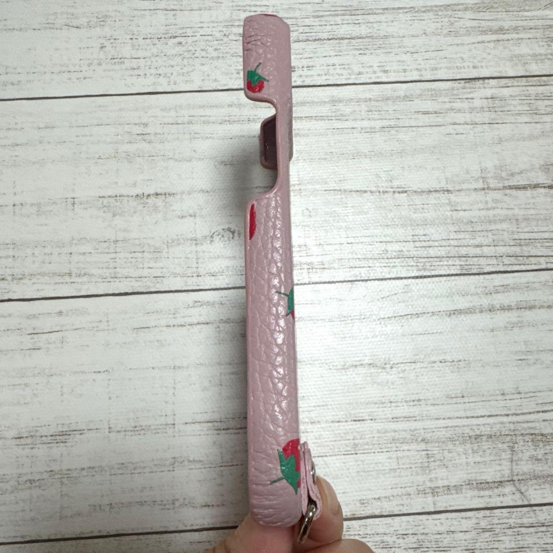 [美品]ファミリア 限定 いちご iPhone13mini