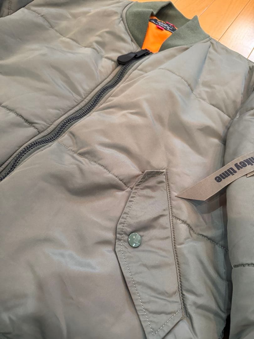 ALPHA INDUSTRIES×monkey time QLTD MA-1