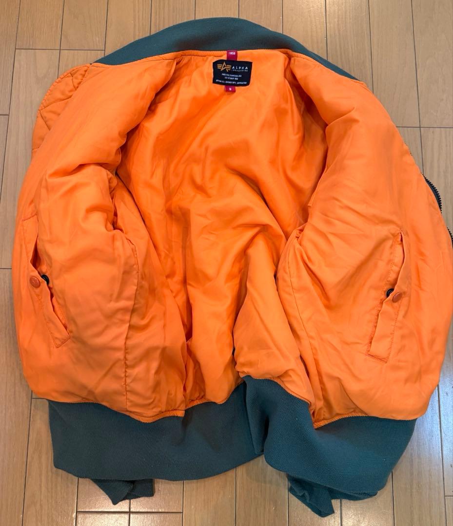 ALPHA INDUSTRIES×monkey time QLTD MA-1