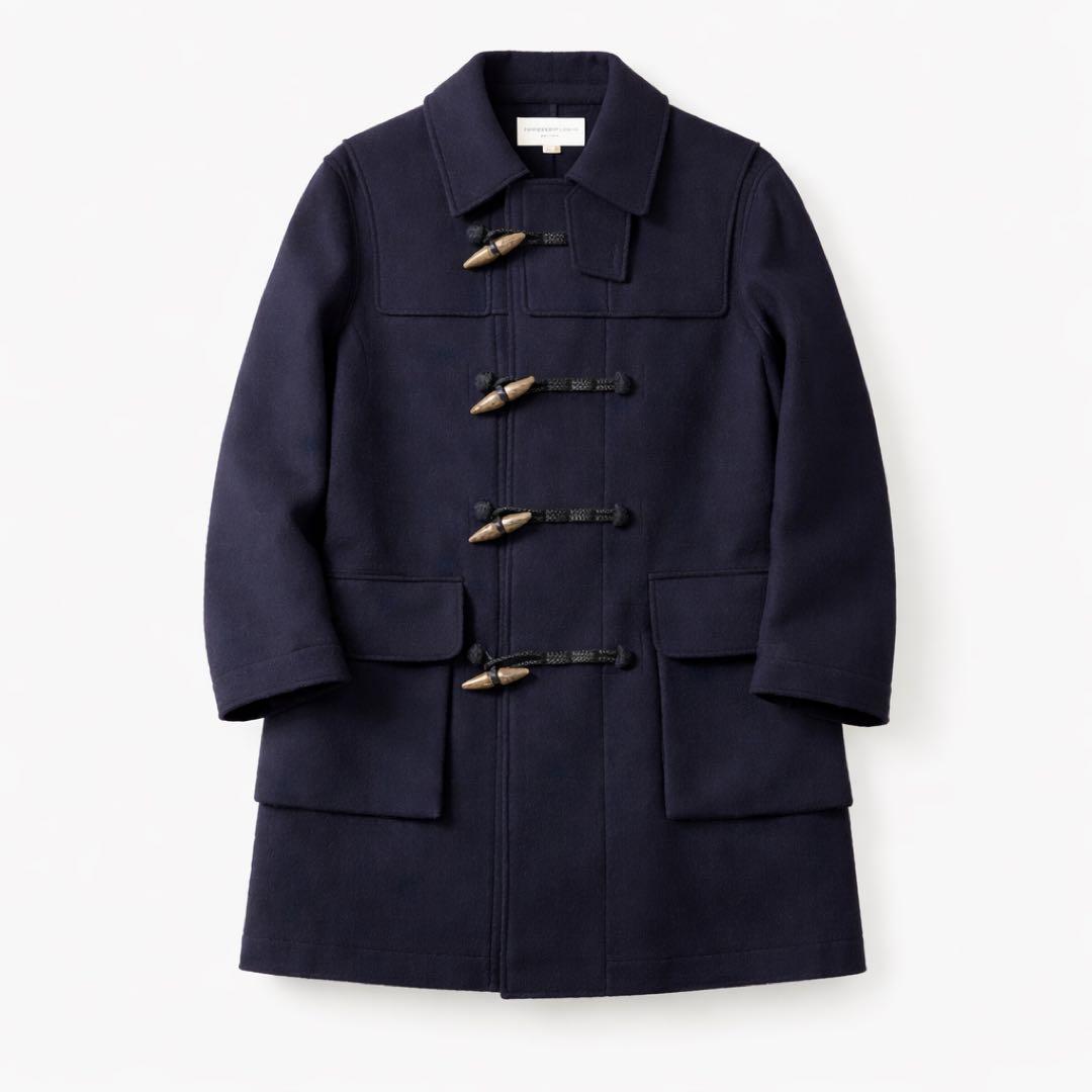 美品✨TOMORROWLAND ダッフルコート ウール 100% ネイビー