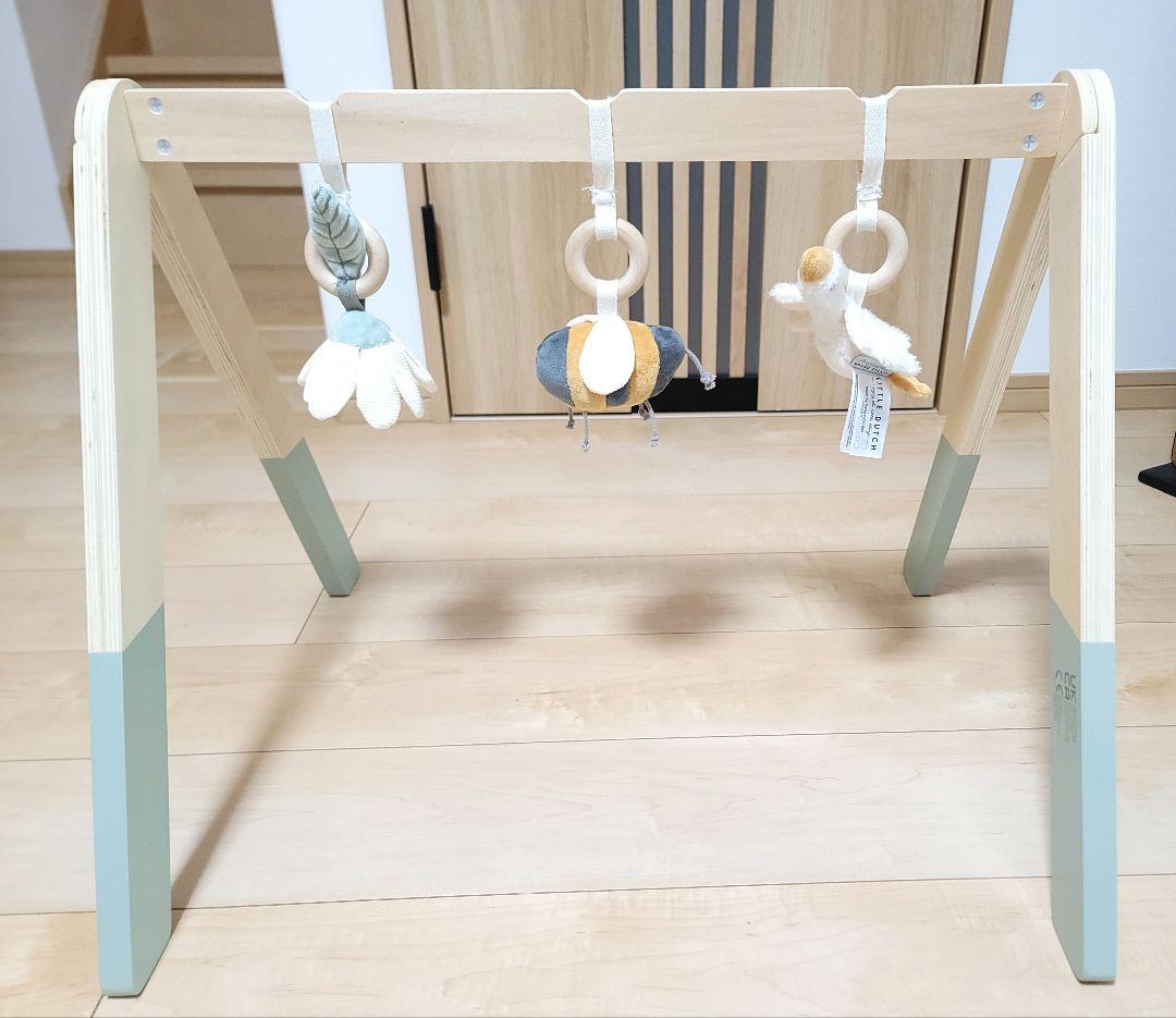 リトルダッチ ベビージム 木製LITTLE DUTCH プレイジム リトルグース