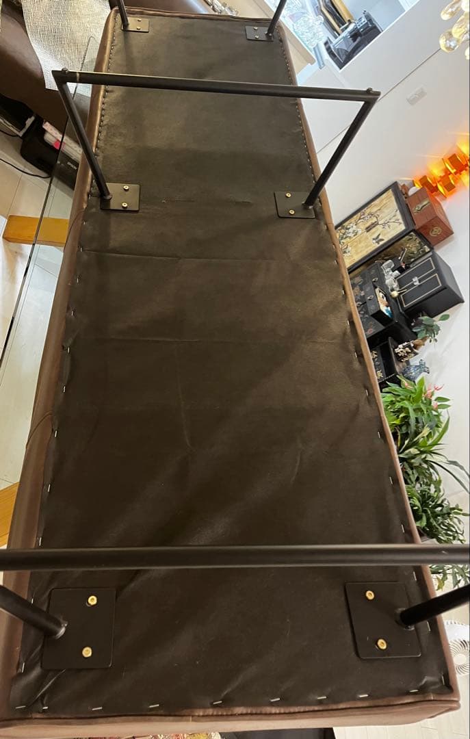 オシャレなダイニングソファ7〜8人掛け　横浜発⭐︎重ねたら乗用車に乗ります