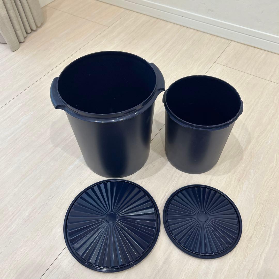 専用！最新タッパーウェア　マキシデコレーター 大と小二点セット　ブルー