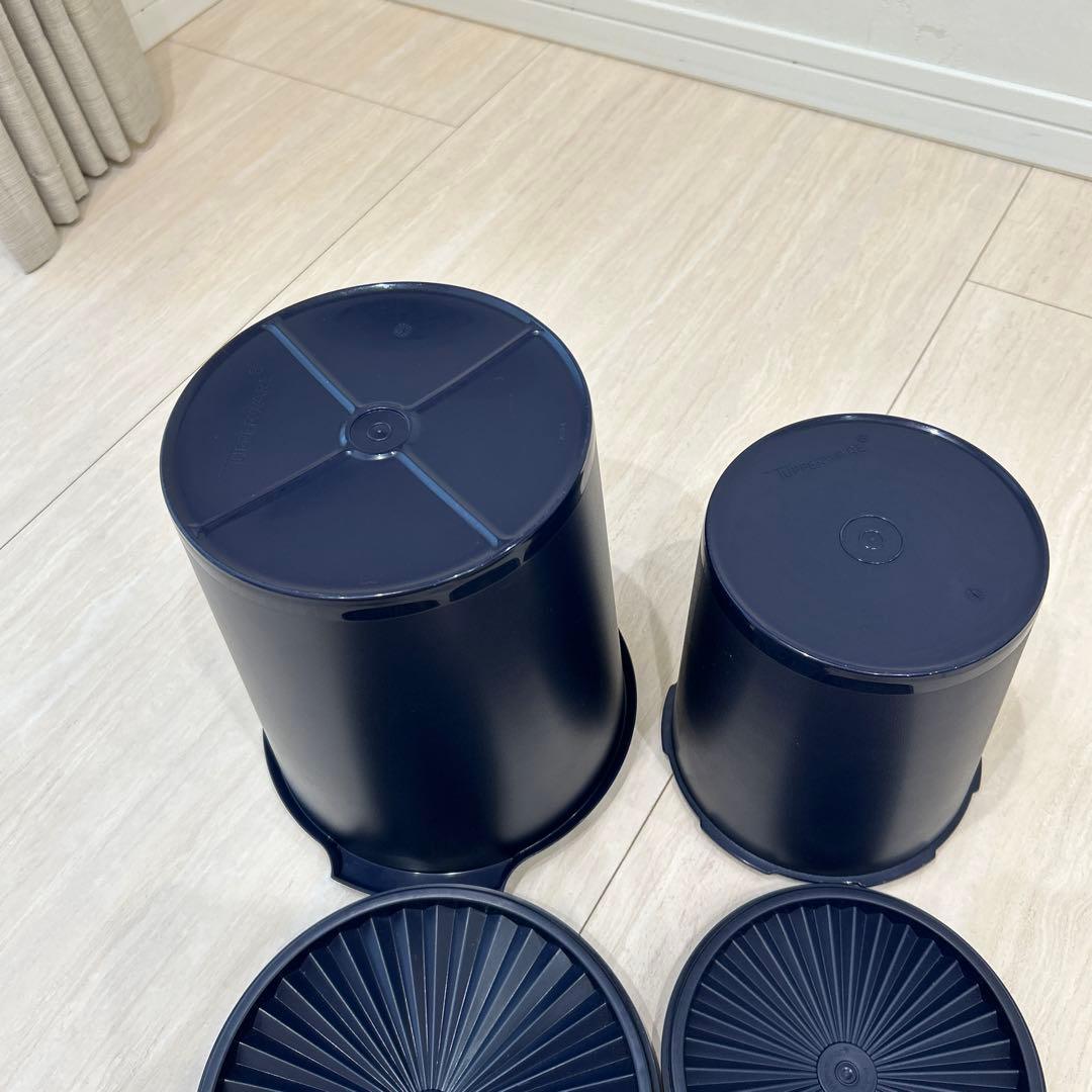 専用！最新タッパーウェア　マキシデコレーター 大と小二点セット　ブルー