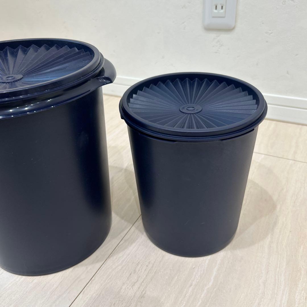 専用！最新タッパーウェア　マキシデコレーター 大と小二点セット　ブルー