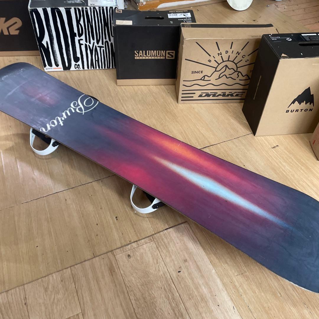 BURTON　バートン　バインディング付きスノーボードセット　激レアFLコア