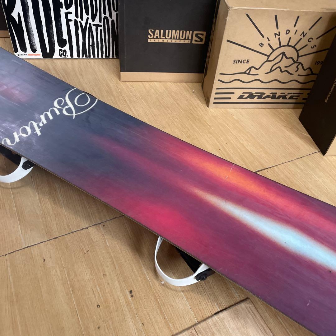 BURTON　バートン　バインディング付きスノーボードセット　激レアFLコア