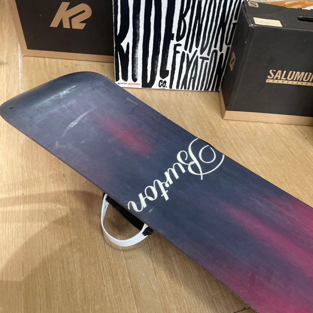 BURTON　バートン　バインディング付きスノーボードセット　激レアFLコア