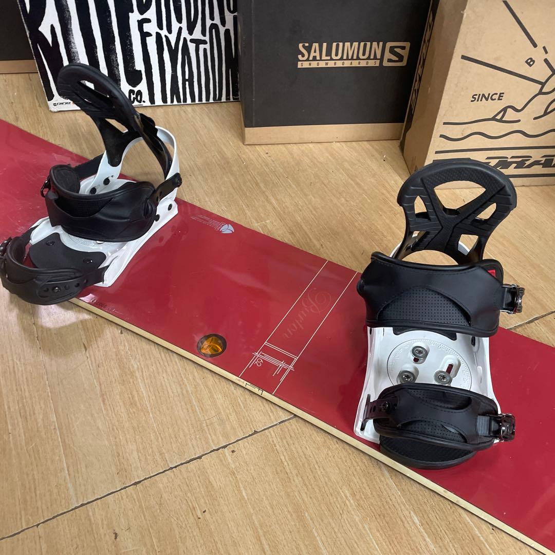 BURTON　バートン　バインディング付きスノーボードセット　激レアFLコア