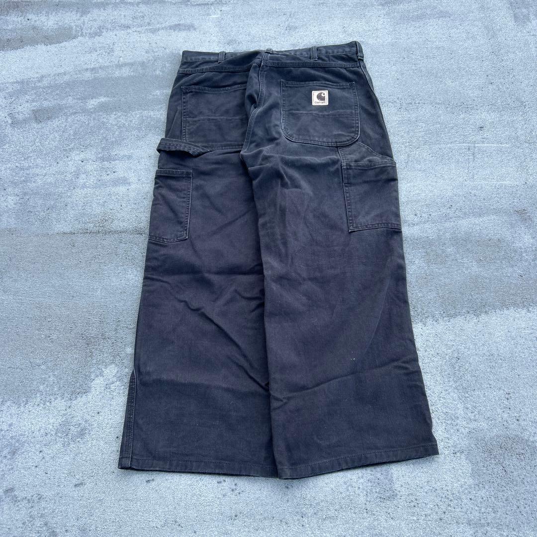 【古着】80s スペシャル　Carhartt ペインターパンツ 革タグ　希少