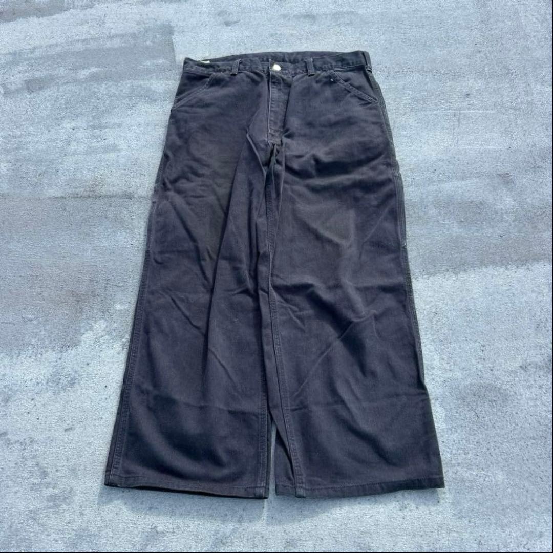 【古着】80s スペシャル　Carhartt ペインターパンツ 革タグ　希少