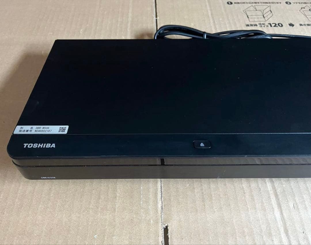 東芝 DBR-W508 REGZA ブルーレイレコーダー HDD500GB