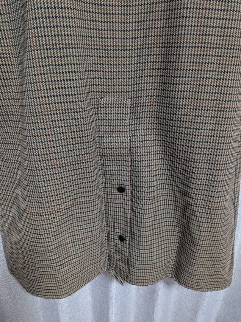 Barbour チェック柄ロングコート