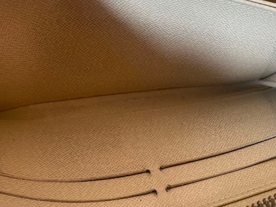 ヴィトン 財布 ジッピー アズール ダミエ ラウンドファスナー 長財布