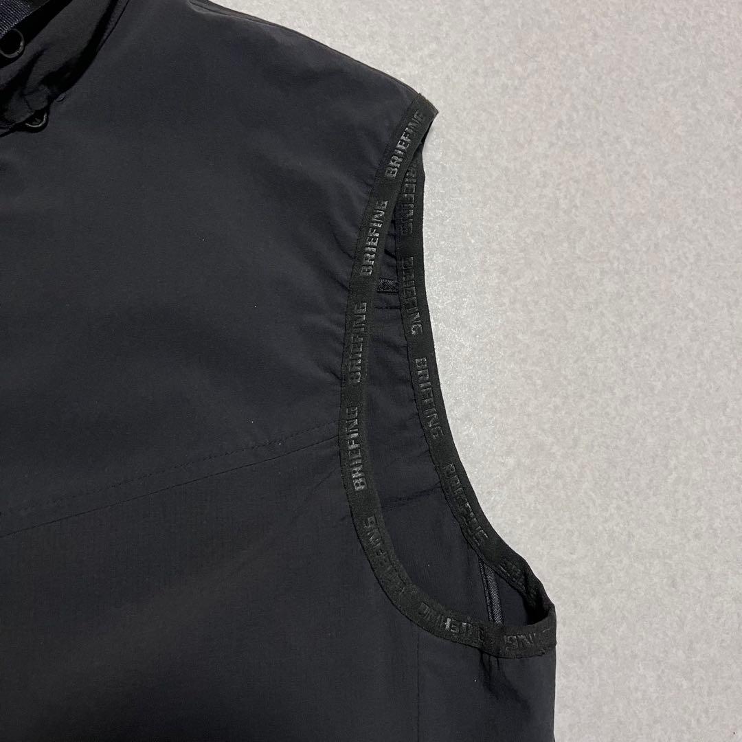 BRIEFING ブリーフィング ベスト メンズ WIND VEST 黒 S