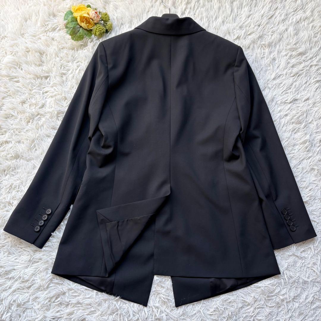 未使用級 23年♡セオリー テーラードジャケット ブラック 6 定価4.6万円