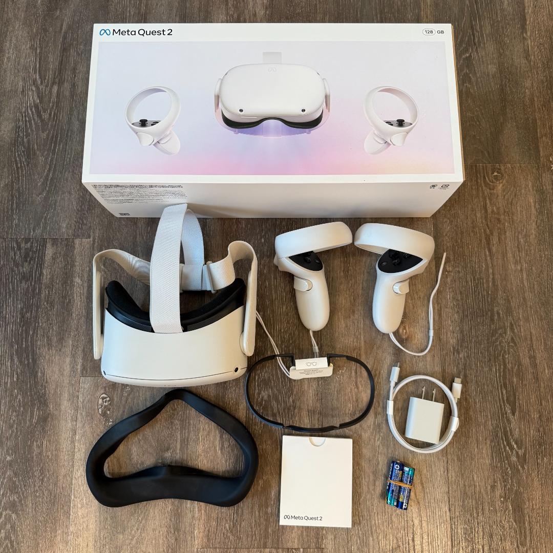 Quest2（メタクエスト2）128GBオールインワンVRヘッドセット