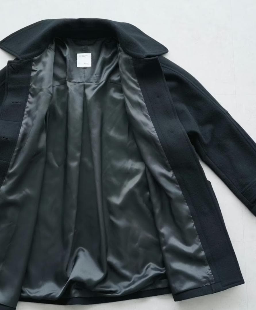 北欧暮らしの道具店バックベルトのウールコート / foufouコラボ