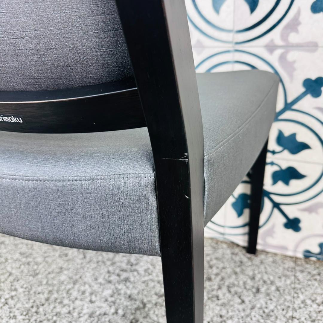 ①karimoku　カリモク　ダイニングチェア　椅子　CA1905ZW　布張り