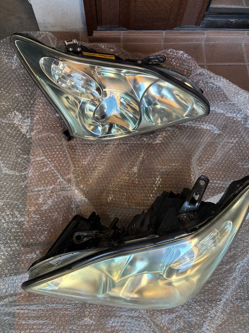 トヨタ純正 30系ハリアー純正HIDヘッドライト AFS付き左右セット