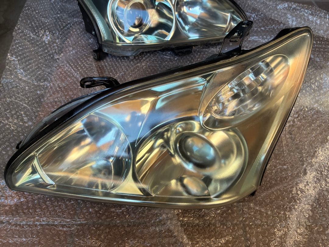 トヨタ純正 30系ハリアー純正HIDヘッドライト AFS付き左右セット