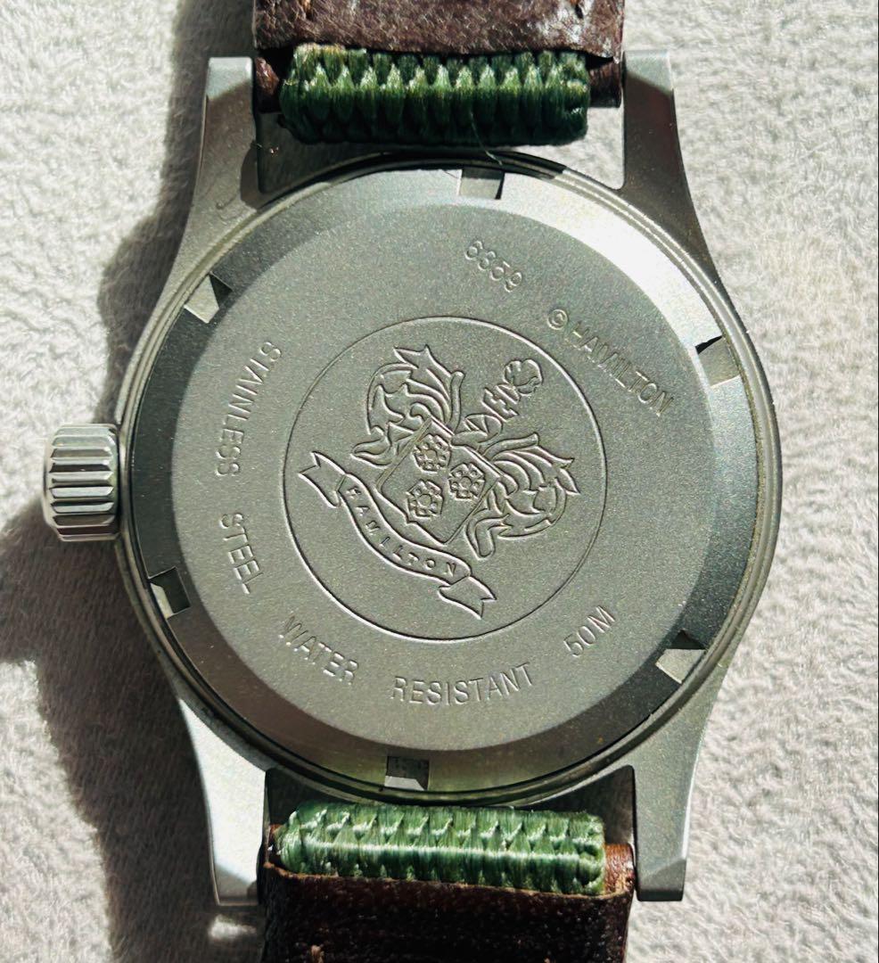 HAMILTON Khaki カーキ 6359 クォーツ ボーイズサイズ