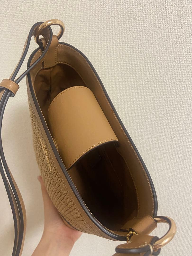 COACH ショルダーバッグ　かごバッグ
