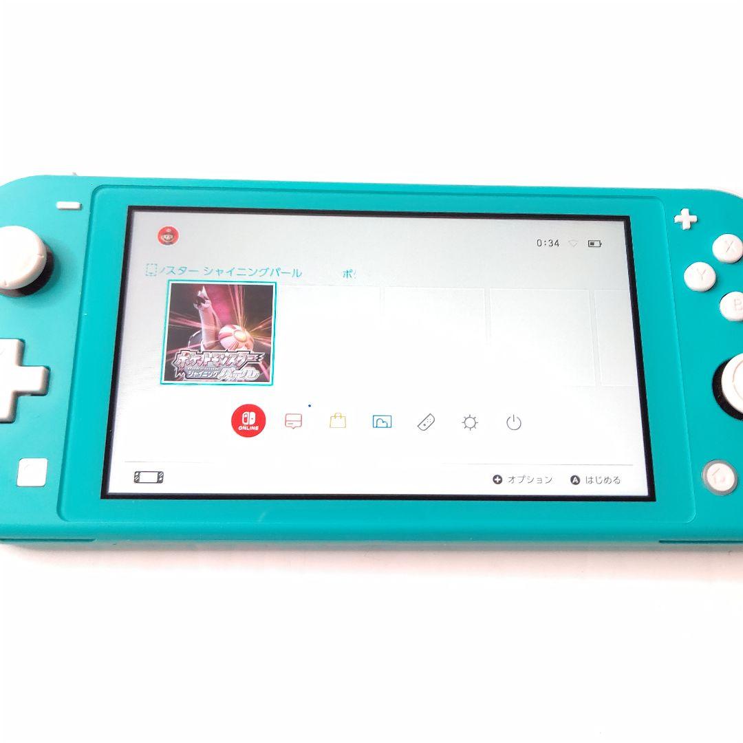 ニンテンドー　スイッチライト　ターコイズ　極美品　任天堂　ゲーム機　本体
