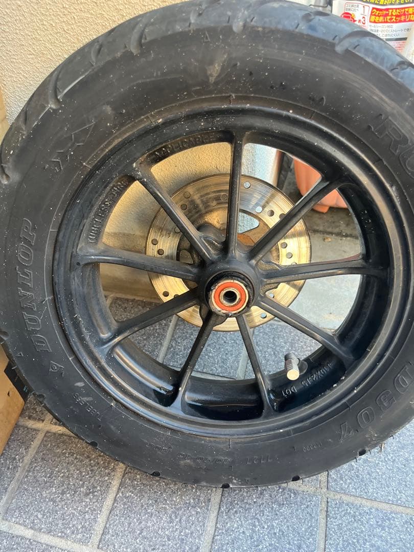 アドレスv125gホイールrpm廃盤レア　10インチ