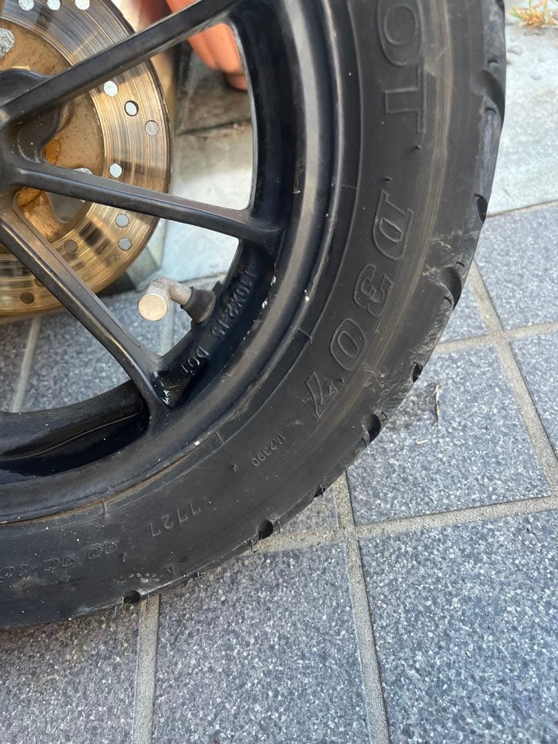 アドレスv125gホイールrpm廃盤レア　10インチ