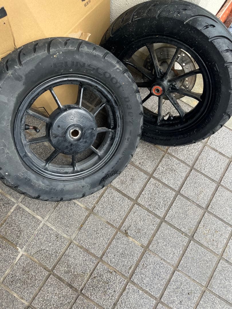 アドレスv125gホイールrpm廃盤レア　10インチ