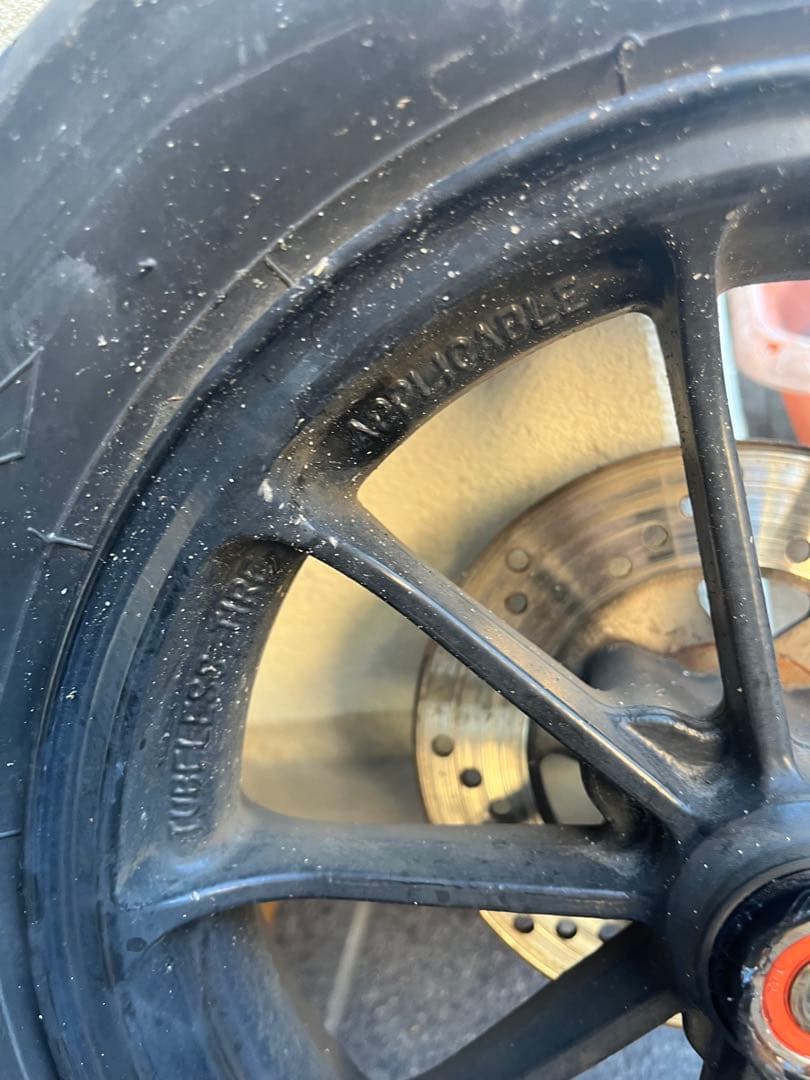 アドレスv125gホイールrpm廃盤レア　10インチ