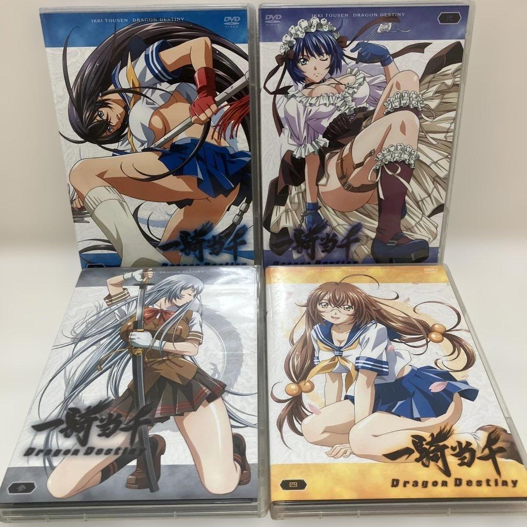 一騎当千 初回特典ディスク付き　無印　DD GG 一期　二期　三期　アニメDVD