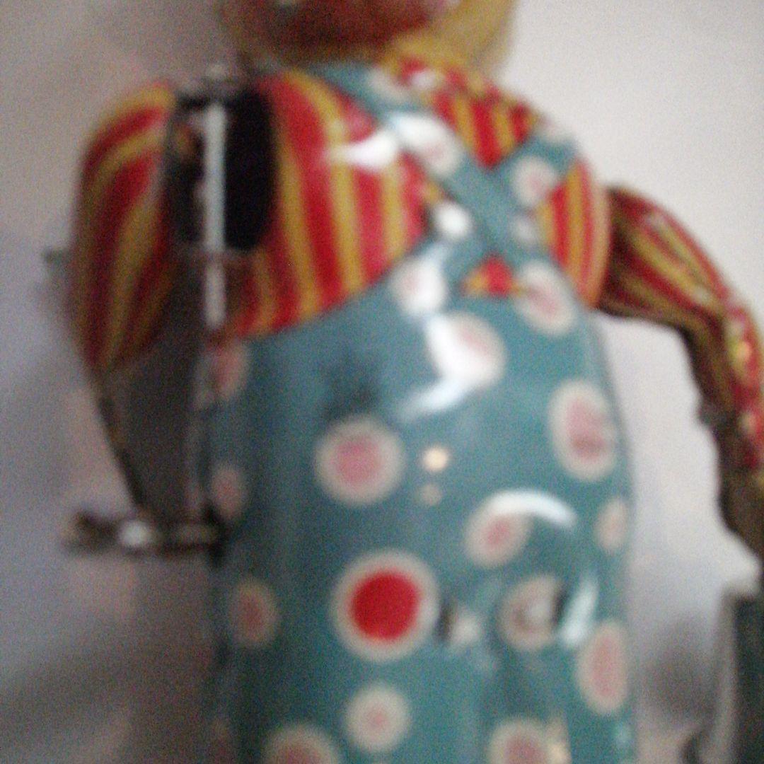 レトロ　ブリキのおもちゃ　サーカスボーイ　美品