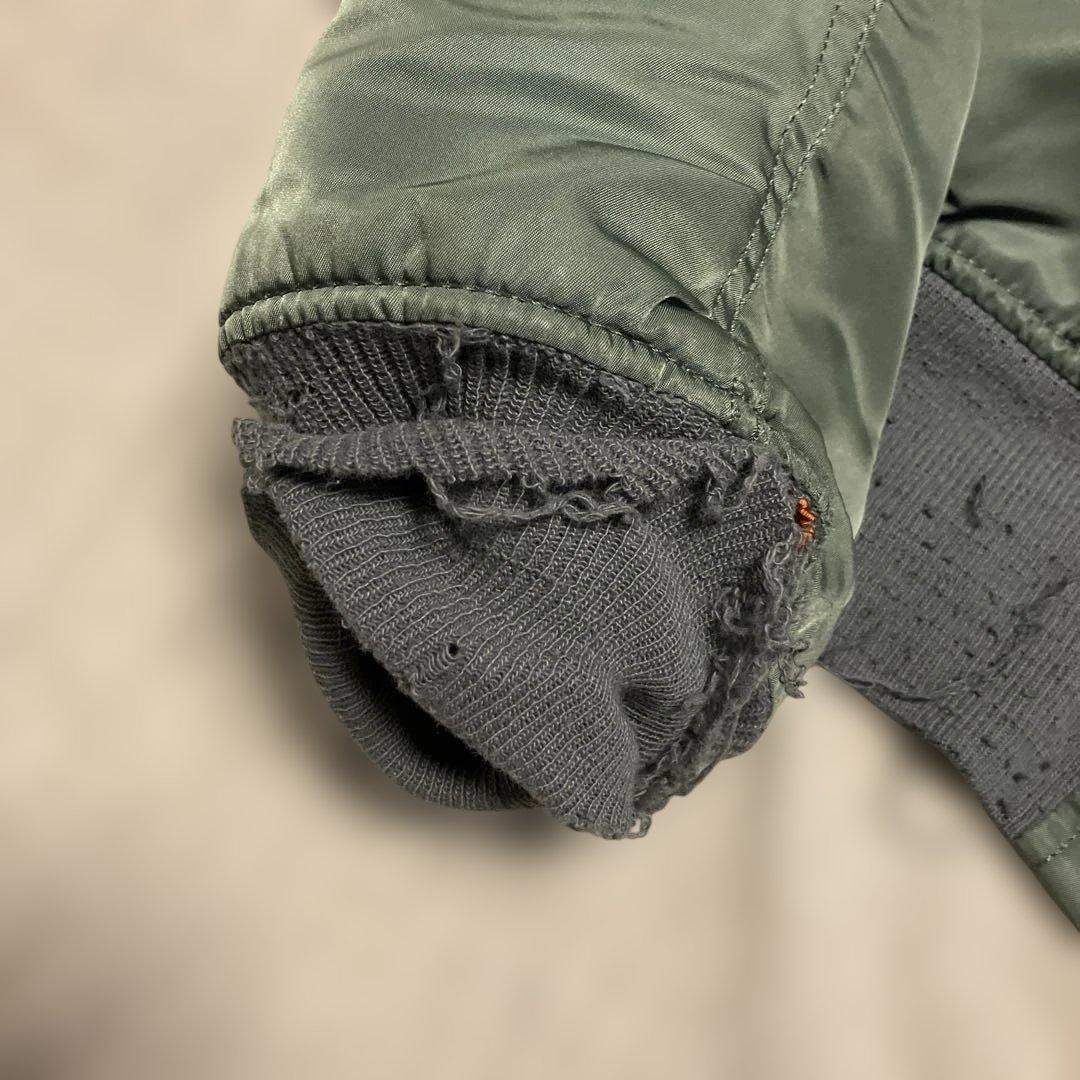 希少ヴィンテージ80sアルファma1 small アメリカ製　ボンバージャケット