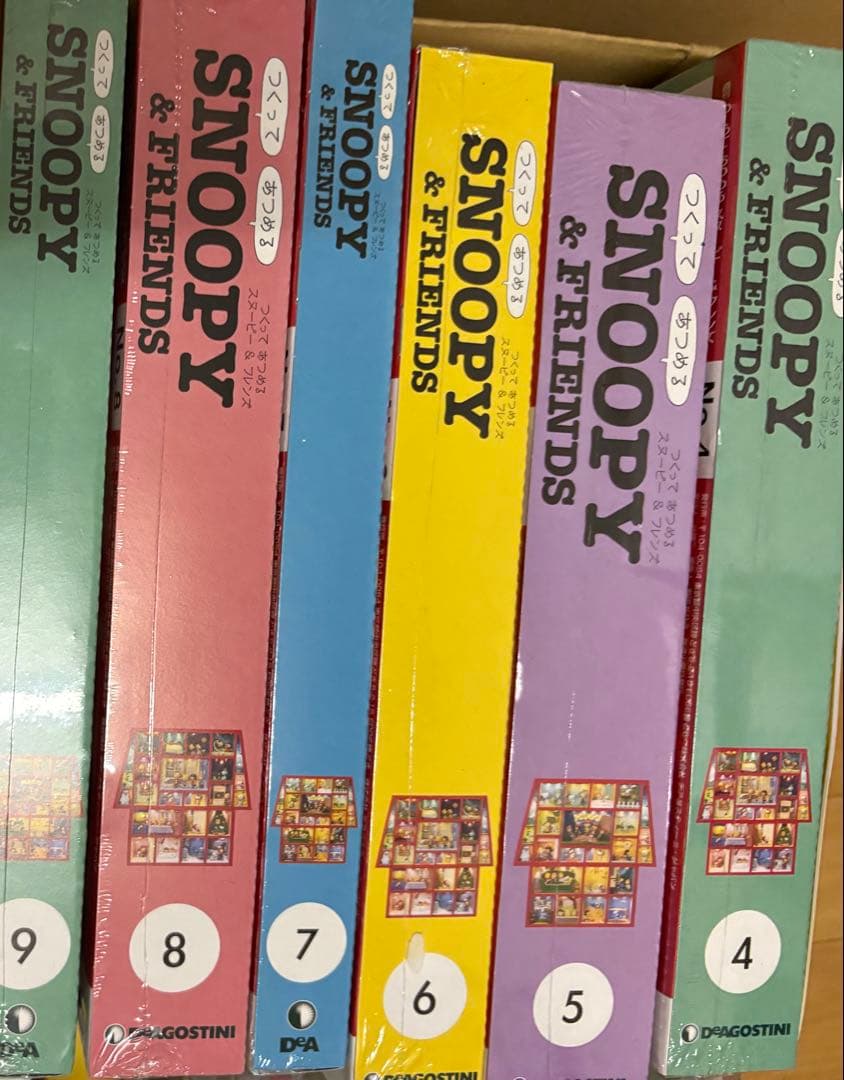 デアゴスティーニ 週刊 つくってあつめるスヌーピー＆フレンズ　1〜100