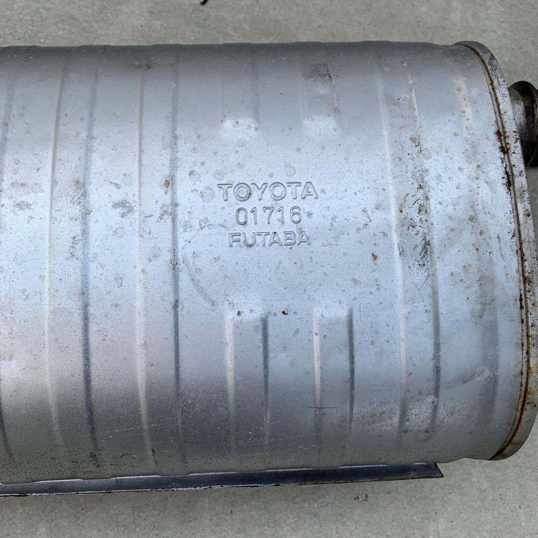 [希少]ランドクルーザー100ディーゼル純正マフラー