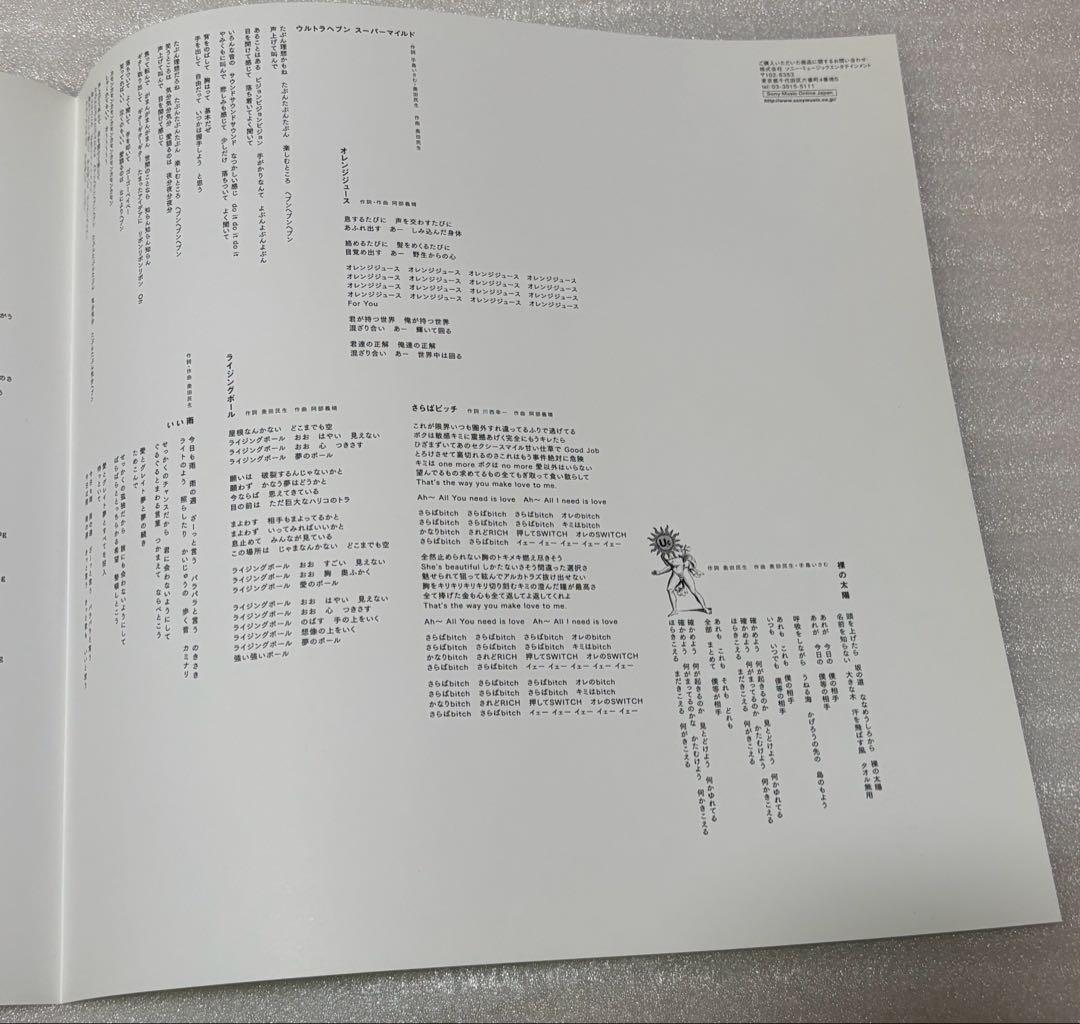 h*k様 UNICORN(奥田民生) LPレコード2枚組　アルバムZ 初回生産限