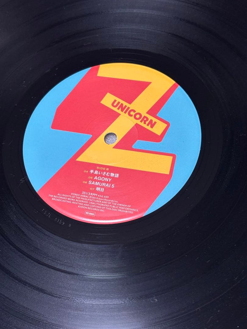 h*k様 UNICORN(奥田民生) LPレコード2枚組　アルバムZ 初回生産限