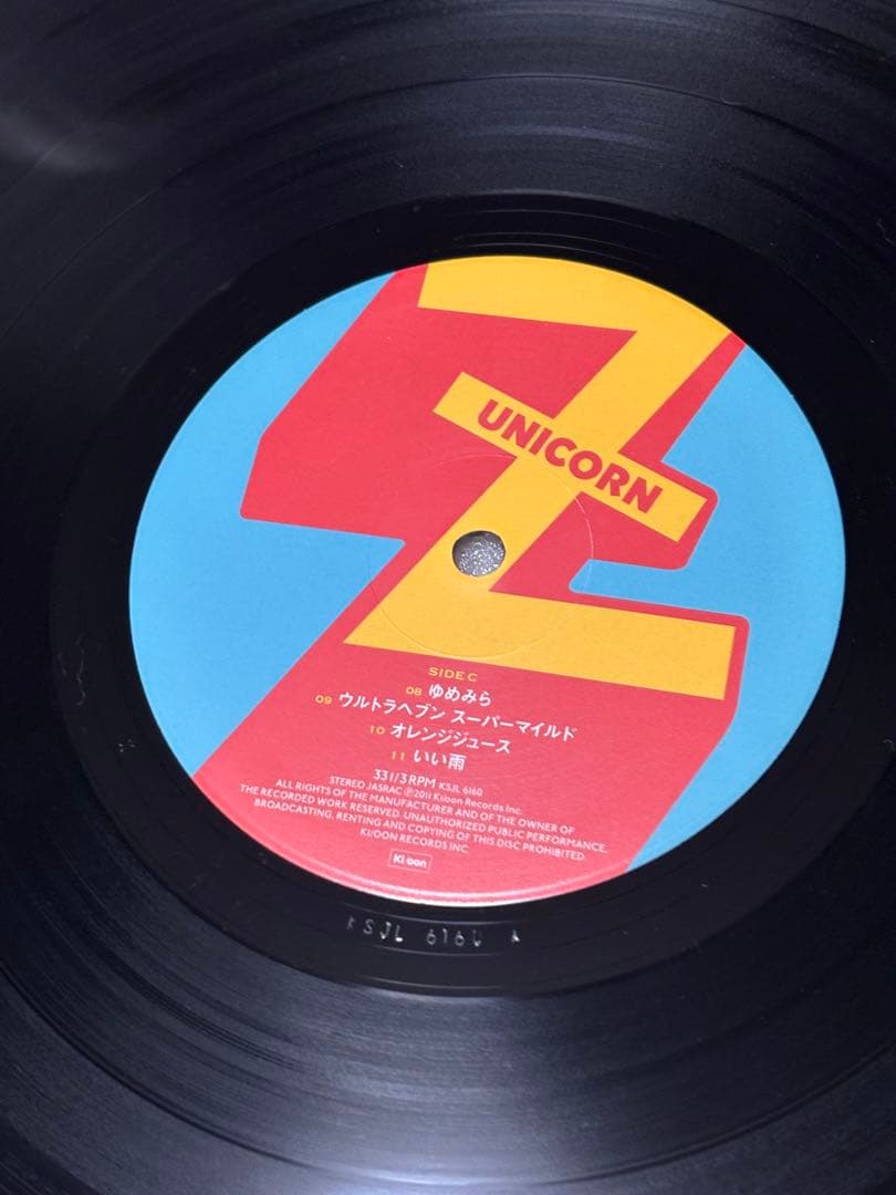 h*k様 UNICORN(奥田民生) LPレコード2枚組　アルバムZ 初回生産限