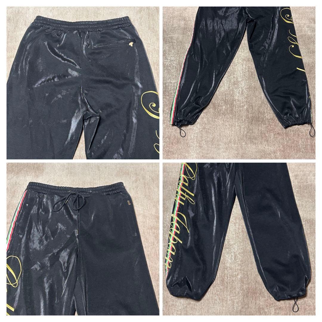 美品　GALFY 大型犬　ジャージ　セットアップ　サイドライン　金ロゴ　XL