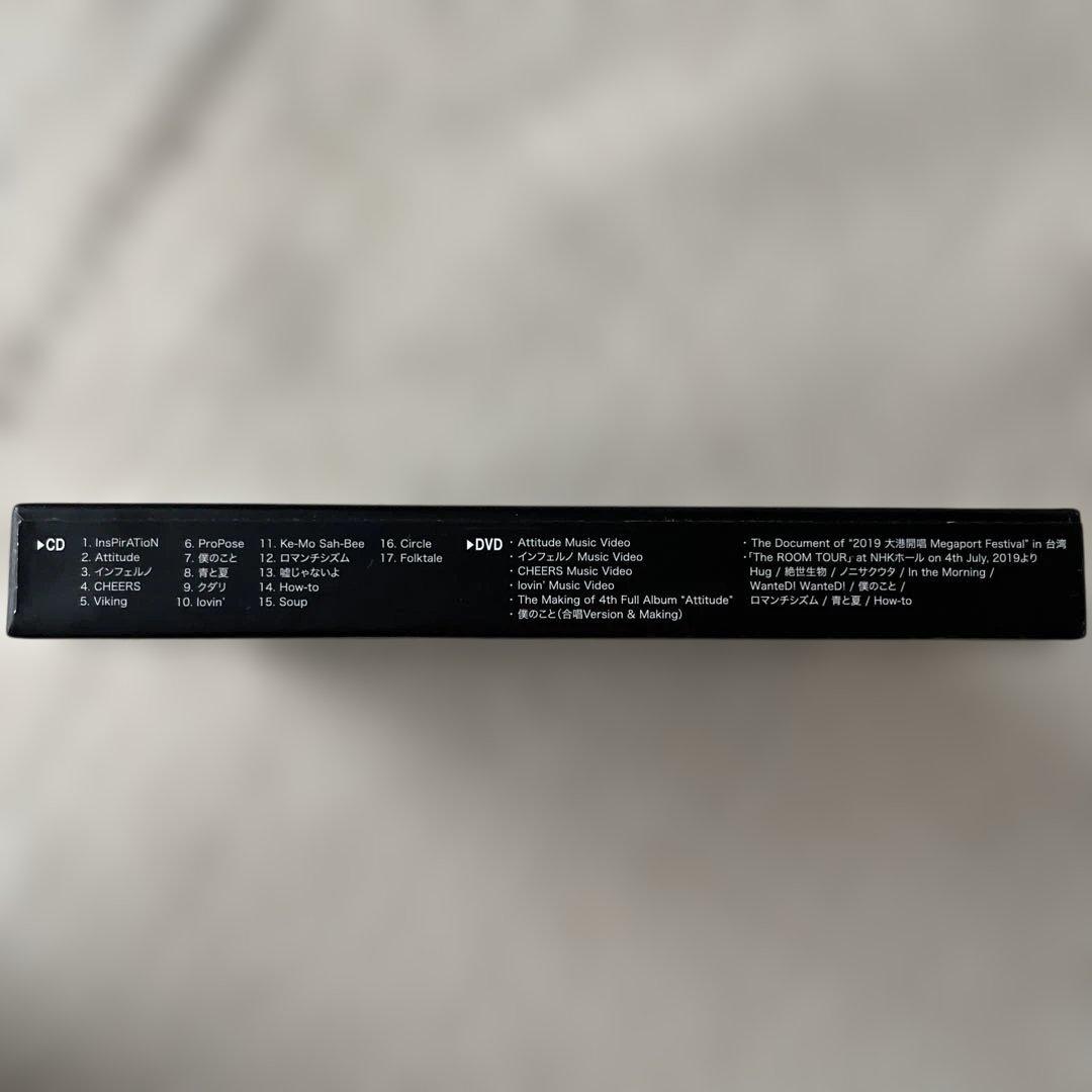 初回限定版　Mrs. GREEN APPLE 「Attitude」おまけ付き