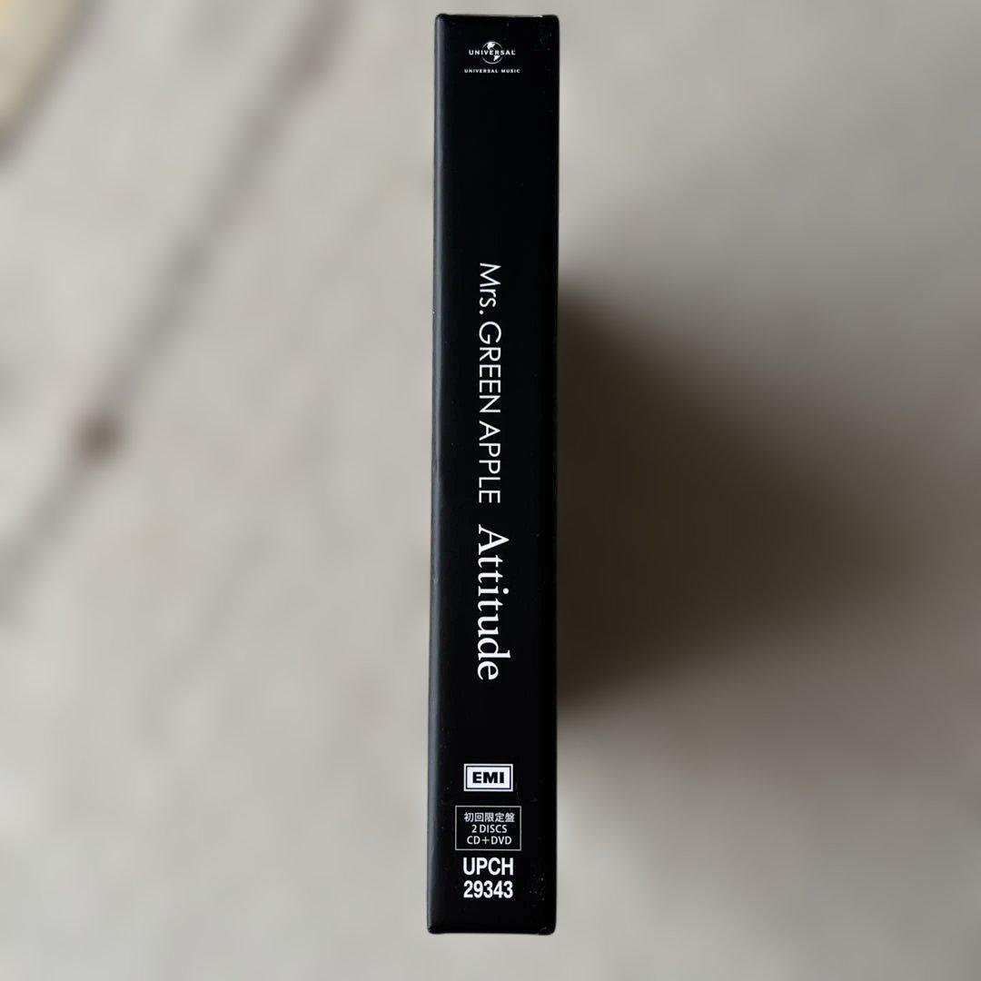 初回限定版　Mrs. GREEN APPLE 「Attitude」おまけ付き