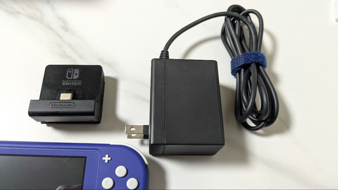 Nintendo Switch Lite ブルー 本体 充電スタンド