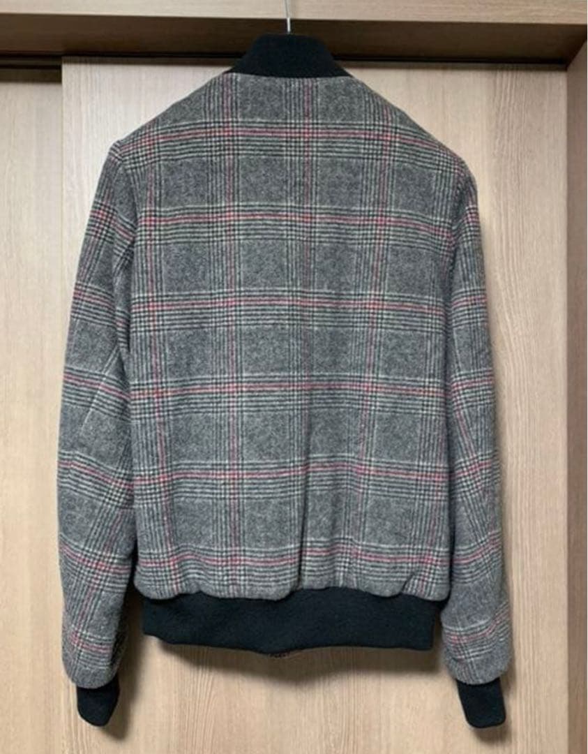 メゾンキツネ 18AW CHECK WOOLEN TEDDY Sサイズ
