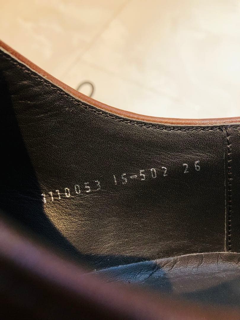 ★超美品★定価78,000円！大塚製靴 ホールカット グッドイヤーウェルト26