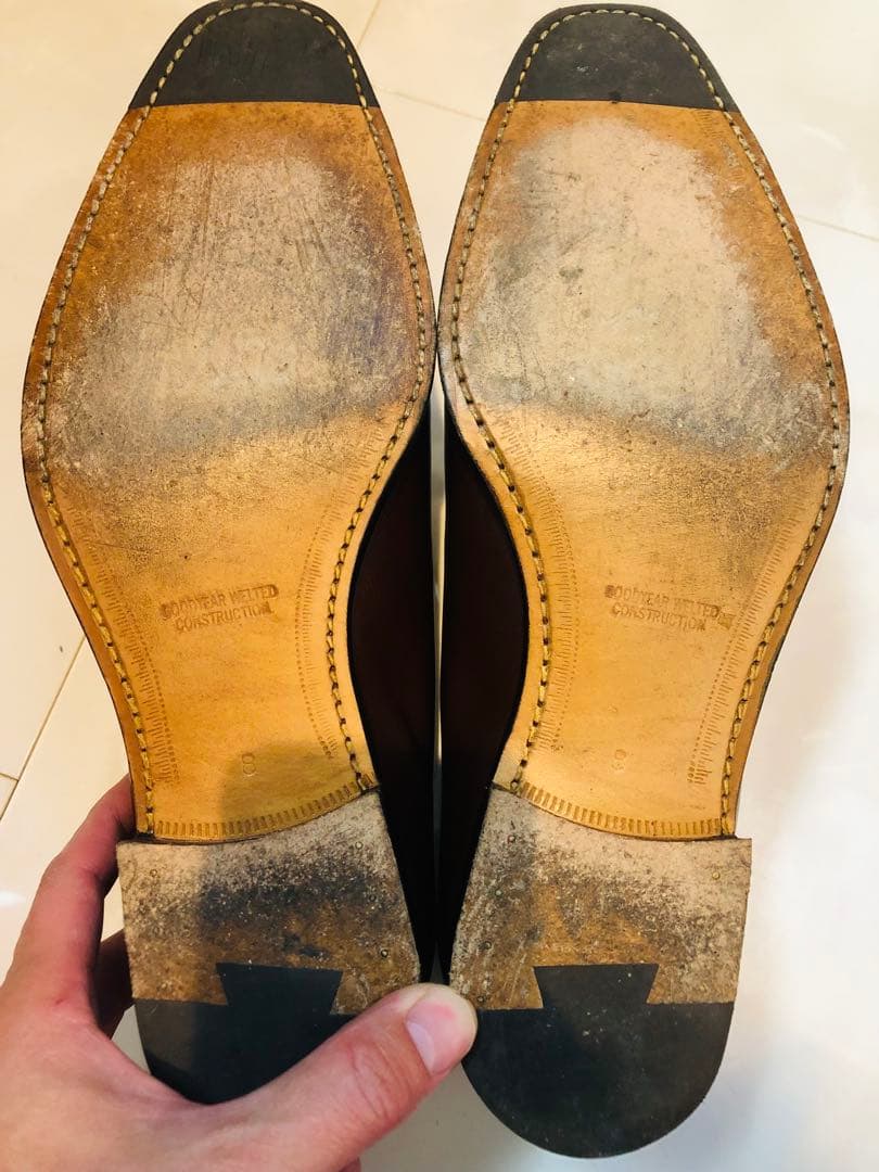 ★超美品★定価78,000円！大塚製靴 ホールカット グッドイヤーウェルト26