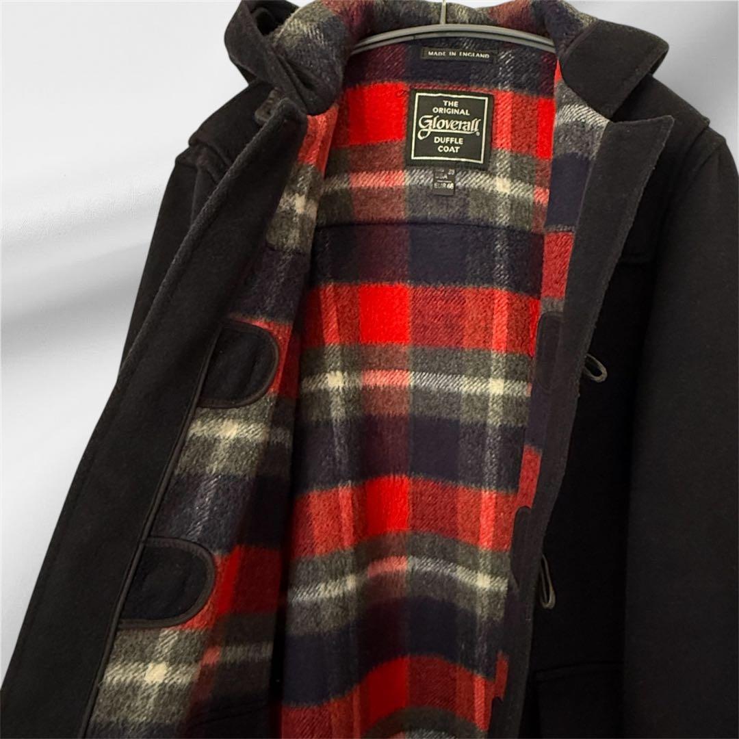 【期間限定!!】Gloverall 英国製 ダッフルコート ネイビー GB36